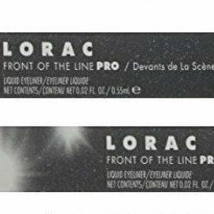 Lorac Front Of The Line Pro Liquid Eyeliner Qty 2